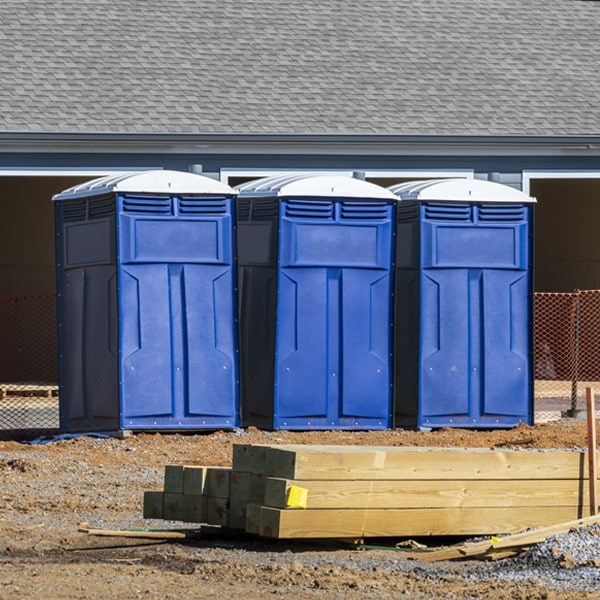 are there different sizes of portable restrooms available for rent in Merrill Michigan